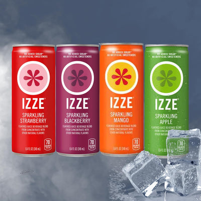 IZZE Sparkling Juice 4-Flavor Variety Pack ( 8 Pack )